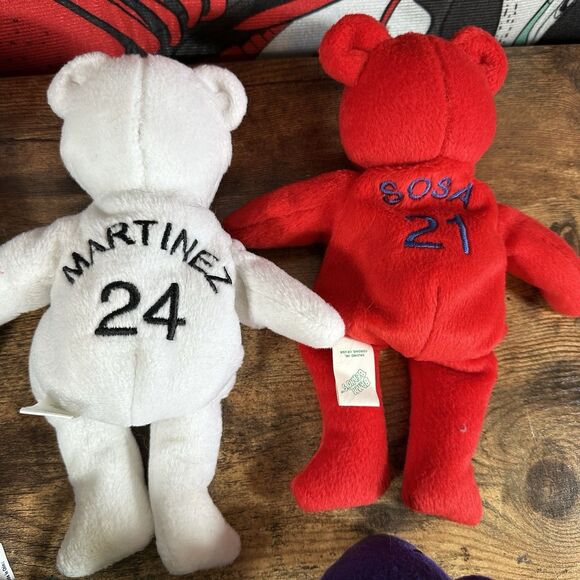 LOT OF 6 Bamm Beanos Rodriguez 7 Ripken 8 Clemens Sosa 21 Martinez 24 McGwire 25 - Picture 6 of 6